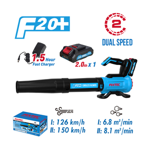 Soplador de Aire Inalámbrico FIXTEC Multifuncional Industrial y para Bricolaje, 20V, a Batería, Portátil, para Hojas/Nieve/Polvo, para Jardín, FCGB204-12 Ligh - Product Image 3