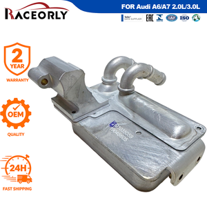 RACEORLY 4G0317021AR 4G0317021AH Enfriador de Aceite de Transmisión para Audi <span class=keywords><strong>A6</strong></span> A7 2.0 <span class=keywords><strong>3.0</strong></span> TFSI V6 DLZA DKWA - Product Image 1