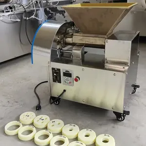 Mini semiautomático bollo pizza pan pastel fabricante de masa divisor completamente automático rodillo redondo