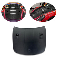Capot avant en fibre de carbone sèche pour Porsche 981 718 Cayman GT4 GT4 RS Style Autoclave Léger