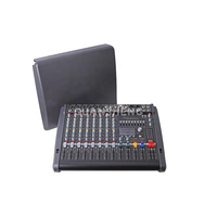 Console de mixage professionnelle CMS600-3, 6 canaux, interface audio, sortie casque pour DJ et karaoké