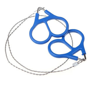 เลื่อยโซ่แบบใช้มือ 11 ฟัน สำหรับตั้งแคมป์ เอาตัวรอด ทำสวน ตัดไม้ เครื่องมือเลื่อยลวด ใช้กลางแจ้ง - Product Image 2