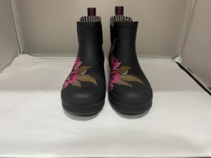 Mode femme pluie imperméable quantité minimale <span class=keywords><strong>de</strong></span> commande bas jardin femmes cheville bottes <span class=keywords><strong>de</strong></span> pluie imperméable Chelsea bottes - Product Image 2