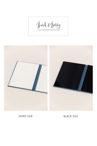 Libro de Votos Personalizado Hecho a Mano con Grabado en Relieve y Tipografía, Cubierta de Terciopelo, Carpeta de Tapa Dura, Porta Menús de Invitación de Boda - Product Image 2