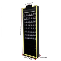 TERMEIN fabrique des étagères en acrylique LED personnalisées pour les boutiques de tabac, des vitrines pour tabac, des présentoirs à cigarettes pour la vente en magasin.
