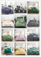 Parure de lit 100% coton, ensemble de literie imprimé chaînes, à la mode, housse de couette, vente en gros