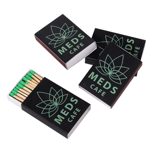 Bán buôn màu xanh lá cây phù hợp với thanh và hộp diêm Thiết kế bao bì giấy in ấn phù hợp với hộp với logo - Product Image 6