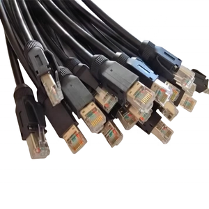Câble réseau industriel à double blindage de catégorie 5 avec connecteur métallique <span class=keywords><strong>R45</strong></span> Conducteur toronné Matériau isolant PE - Product Image 3