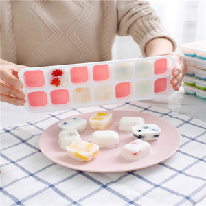 Bandeja de silicona para cubitos de hielo de venta directa de fábrica, molde flexible y duradero para cubitos de hielo perfectos - Product Image 6