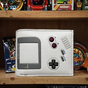 For New Style Short Nylon Open Portable Thread Game Hand Shank Bifold Coin <b>Wallet</b> with Zip Pocket Men's - Product Image 4