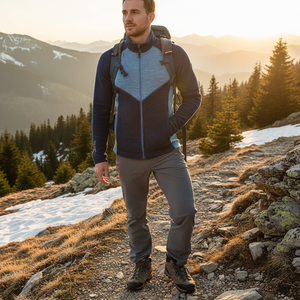 Felpa ABETONE Outdoor Pullover da uomo comodo ed elegante - Product Image 3