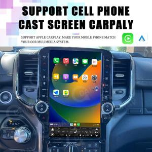 Radio para Auto de 13.6 Pulgadas para Dodge Ram 2019-2024, Android 12, Pantalla Vertical, Multimedia, Auto Estéreo, Carplay, GPS, Navegación, 128GB - Product Image 3