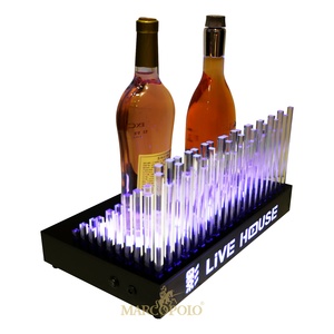 Estantes <span class=keywords><strong>de</strong></span> exhibición <span class=keywords><strong>de</strong></span> vino personalizados Base <span class=keywords><strong>de</strong></span> exhibición <span class=keywords><strong>de</strong></span> botellas LED Glorifier VIP Display Bottle Racks Soporte <span class=keywords><strong>de</strong></span> vino LED para Night <span class=keywords><strong>Club</strong></span> Bar - Product Image 4