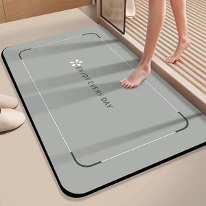 FIGOO - Compra al por mayor <span class=keywords><strong>de</strong></span> alfombrillas <span class=keywords><strong>de</strong></span> baño <span class=keywords><strong>de</strong></span> diatomita suave, <span class=keywords><strong>de</strong></span> secado rápido, absorbentes y antideslizantes, directamente <span class=keywords><strong>de</strong></span> fábrica, con MOQ bajo. - Product Image 6