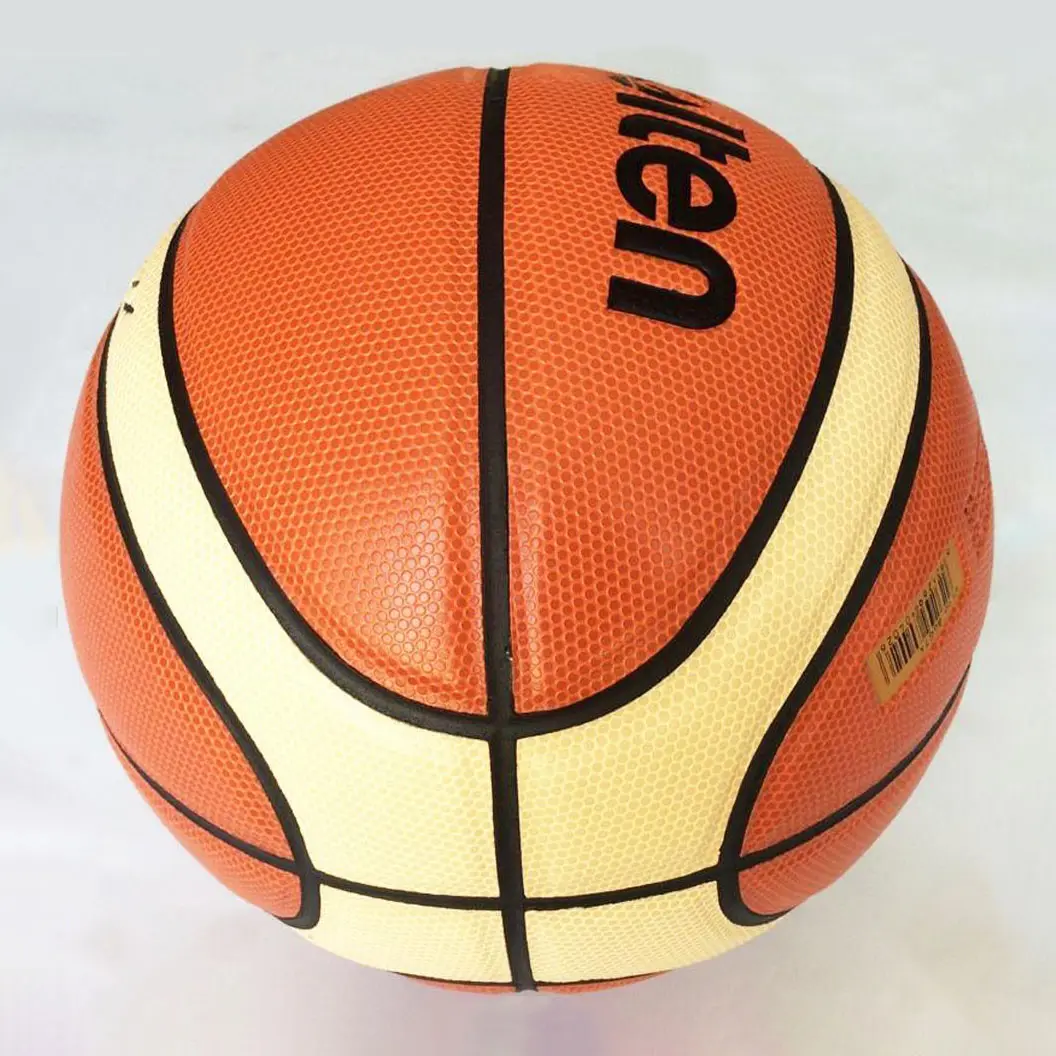 GG7X-pelota de baloncesto de calidad profesional, balón de baloncesto de Tamaño 7 PU con logotipo personalizado laminado para exteriores