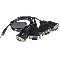 Câble adaptateur USB vers RS232 4 ports DB9 FTDI 2026