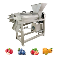 Dzjx 0.5 1.5 3 Professionele Hoge Efficiënte Industriële Koude Pers Fruit Juicer Schroef Extractor Voor Appelpeer En Tomaat