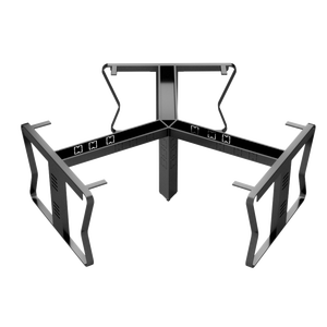 Bureau de travail moderne extensible de la série Iron Butterfly pour employés - Product Image 1