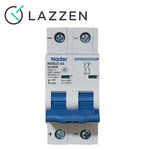 Interruptor de Aire Original Shanghai Liangxin NDB2Z-63, Interruptor de Circuito en Miniatura de 2 Polos para Uso Doméstico, Material ABS, Curva Tipo C, <span class=keywords><strong>Nader</strong></span> Pequeño - Product Image 1