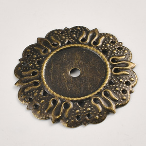 Corner Bracket Antique Bronze 49mm Round Drawer <b>Hardware</b> Gift Craft - Product Image 3