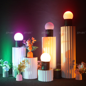 Hot 6x15W rgbwa UV không thấm nước LED pin <span class=keywords><strong>uplight</strong></span> vòng cột Frost cho cắm trại sân khấu đám cưới - Product Image 1