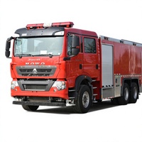 Camion-citerne de pompiers haute performance 6x4 LHD avec moteur 350 CV et portée de pulvérisation de mousse de 60 m pour la sécurité incendie industrielle