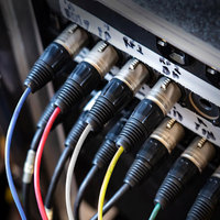 Câble serpent XLR 8 canaux, 4 paires, boîte de scène vers breakout pour système audio professionnel et câblage multicanal de studio