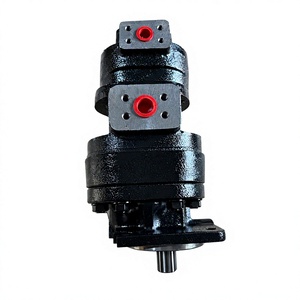 Pompe à engrenages hydraulique 44083-61880 4408361880 pour chargeuse sur pneus Kawasaki 92ZV-2 92Z-V 90ZV-2 90ZIV-2 85ZV-2 85ZIV-2 Direction et charge - Product Image 1