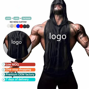 Débardeur de sport personnalisé en polyester OEM pour hommes, vente en gros, prix abordable, avec logo sur mesure - Product Image 3