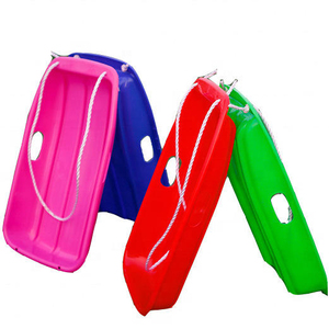 Luge en plastique PE pour enfants et adultes, pour le ski d'hiver et le glissement sur le sable, luge à neige - Product Image 1
