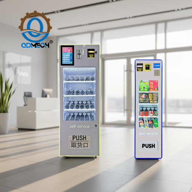 Mini Tabletop Vending Machine Automatic Self Service Snack Dispenser for Office Hotel