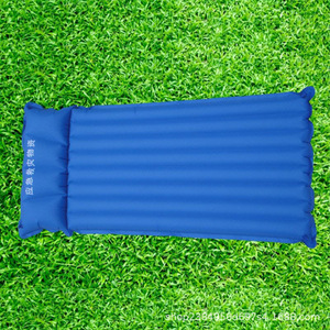 Portable Inflatable Bed 190X80Cm Air Mattress For Camping Emergency Relief Supplies Rectangle Blue - Product Image 4