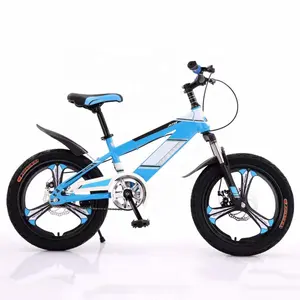蓝色14寸新款儿童自行车3-10岁男童女童轻型自行车14寸16寸20寸童车儿童自行车