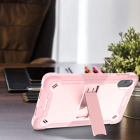Silicone PC Hybrid Armor Funda Para Tablette pour Honor Pad X9 Tablette Couverture Arrière Avec Béquille