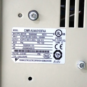 Convertidor Original CIMR-AU4A0103FAA, Conversión de Energía Confiable para Aplicaciones Industriales - Product Image 6