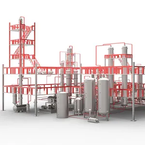 Raffineria di biodiesel standard ue che elabora la macchina dell'attrezzatura di esterificazione