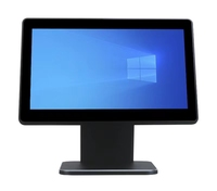 Terminal de point de vente OCOM POS-1525 avec écran tactile de 15,6 pouces en aluminium, système Windows, caisse enregistreuse