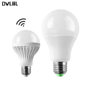 DVLIIL lampu Led sensor gerak, bola lampu Led Multi Warna 3w 5W 7W 9W 12W, kontrol aplikasi, 120v 60hz