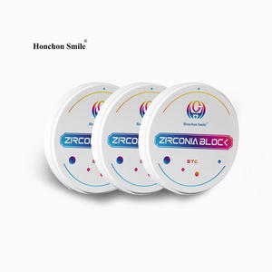 Blok Zirkonia 98mm untuk Laboratorium Gigi, <span class=keywords><strong>Blank</strong></span> Zirkonia SHTC Preshade yang Dapat Disesuaikan - Product Image 6