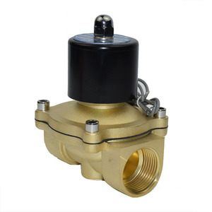 Điều Khiển Tự Động 12VDC 24VDC Bình Thường Nước Đóng Van Điện Từ Bằng Đồng - Product Image 1