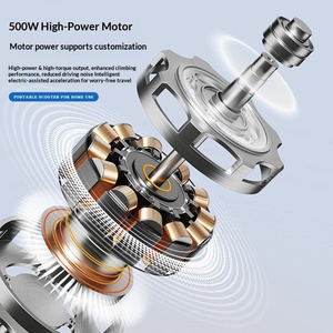 Scooter Eléctrico Personalizable <span class=keywords><strong>de</strong></span> Aluminio, Portátil, 45 <span class=keywords><strong>km</strong></span>/<span class=keywords><strong>h</strong></span>, 15AH, Larga Duración, 10 Pulgadas, para Adultos, para Paseos por la Playa y el Campo - Product Image 5