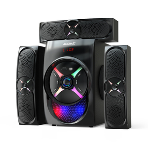 AUDMIC Speaker Multimedia aktif SP-8065, Speaker rumah teater kuat <span class=keywords><strong>Output</strong></span> <span class=keywords><strong>RCA</strong></span> untuk Speaker Multimedia dengan pengisian daya nirkabel - Product Image 3