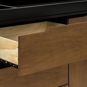 <span class=keywords><strong>Table</strong></span> à <span class=keywords><strong>langer</strong></span> moderne du milieu du siècle pour bébé avec armoire de rangement à 3 tiroirs <span class=keywords><strong>amovible</strong></span> anti-basculement de sécurité - Product Image 4