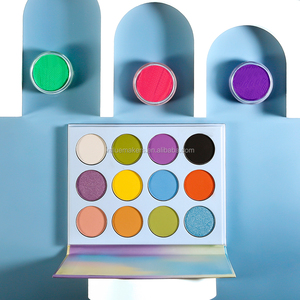 En gros maquillage <span class=keywords><strong>fard</strong></span> à paupières palette <span class=keywords><strong>pastel</strong></span> pigmenté sans marque personnalisé votre propre logo <span class=keywords><strong>fard</strong></span> à paupières - Product Image 4