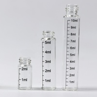 Botol Semprot Mini 2ml 3ml 5ml 10ml Kosong Isi Ulang Tester Parfum Botol Sampel Parfum Kaca Tipis untuk Perjalanan dengan Tutup Sekrup
