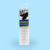 Nettoyant pour chaussures portable écologique, lingettes humides non tissées pour le nettoyage des chaussures et des baskets, 18x20cm