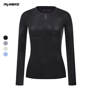<span class=keywords><strong>Camiseta</strong></span> <span class=keywords><strong>Interior</strong></span> de <span class=keywords><strong>Ciclismo</strong></span> para <span class=keywords><strong>Mujer</strong></span> YKYWBIKE, Manga Larga, Secado Rápido, Transpirable, <span class=keywords><strong>Camiseta</strong></span> <span class=keywords><strong>Interior</strong></span> Completa para Bicicleta de Carretera - Product Image 3