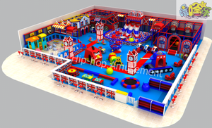 British Style Indoor Playground Equipment Fashion Kids Slides <strong>Uk</strong> Theme Bristh Theme Indoor Playground - Product Image 6