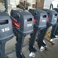 Penjualan Paling Laris Motor Tempel Yamaha 2 Tak 15HP 6B4 E15DML Mesin Perahu Laut Yang Kompatibel