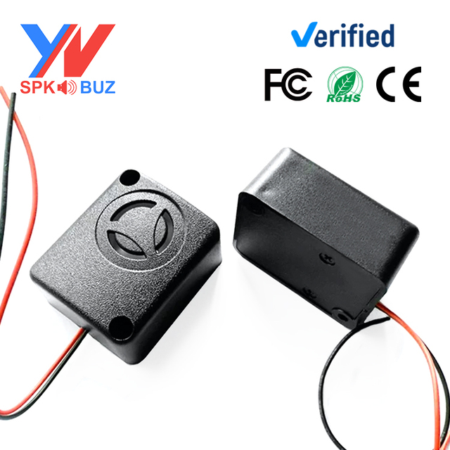 Factory Direct Sales4739 110DB DC12V Active Piezo Siren HighDecibel Internal Drive Buzzer for Fire Alarm/Outdoor Security System